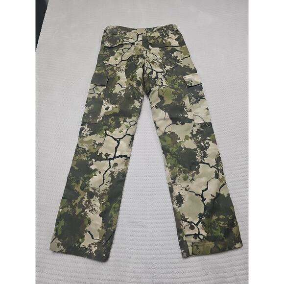 Kings Pants Mens Small Cargo Camoflauge Hunting Outdoor Utility - Picture 5 of 6
